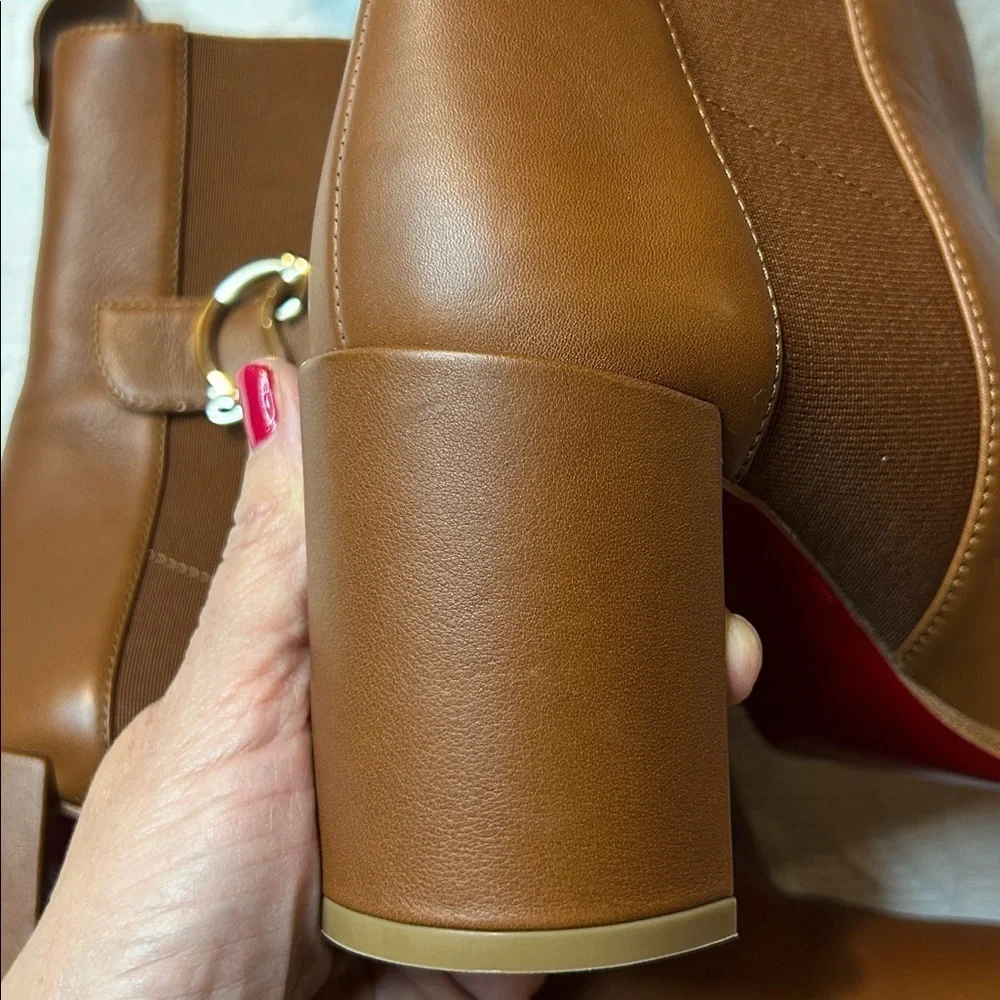 Christian Louboutin  Chelsea Booty 70 Ankle Boots. Worn one time. Size 40/9.5